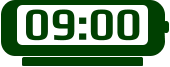 clock symbol for opening times
